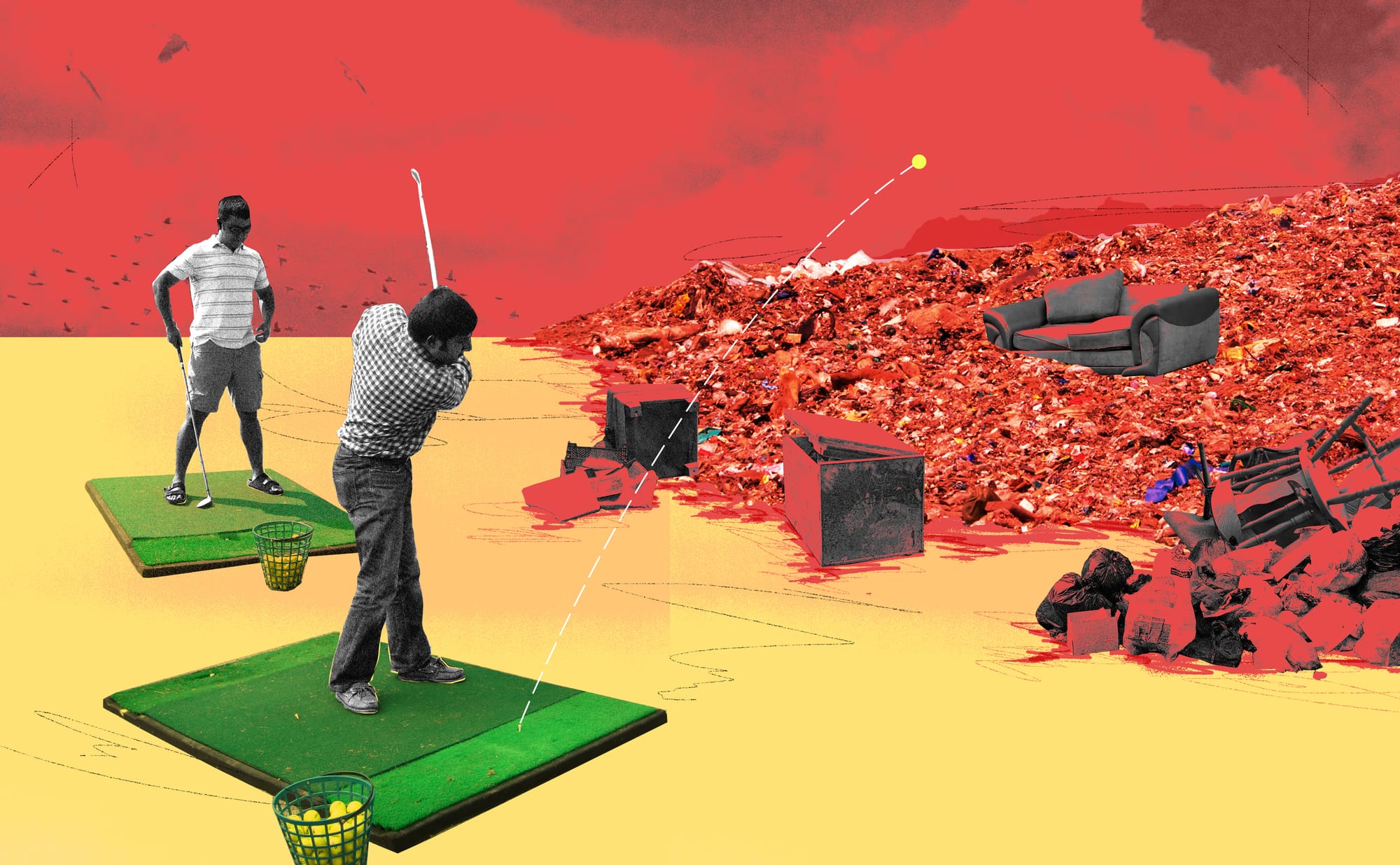 136,000 tonnes of waste piled on our green belt. Why?