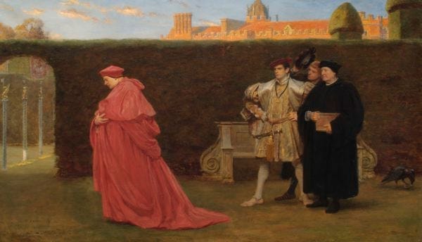 A cardinal arrives in Sheffield, on the way to meet his fate