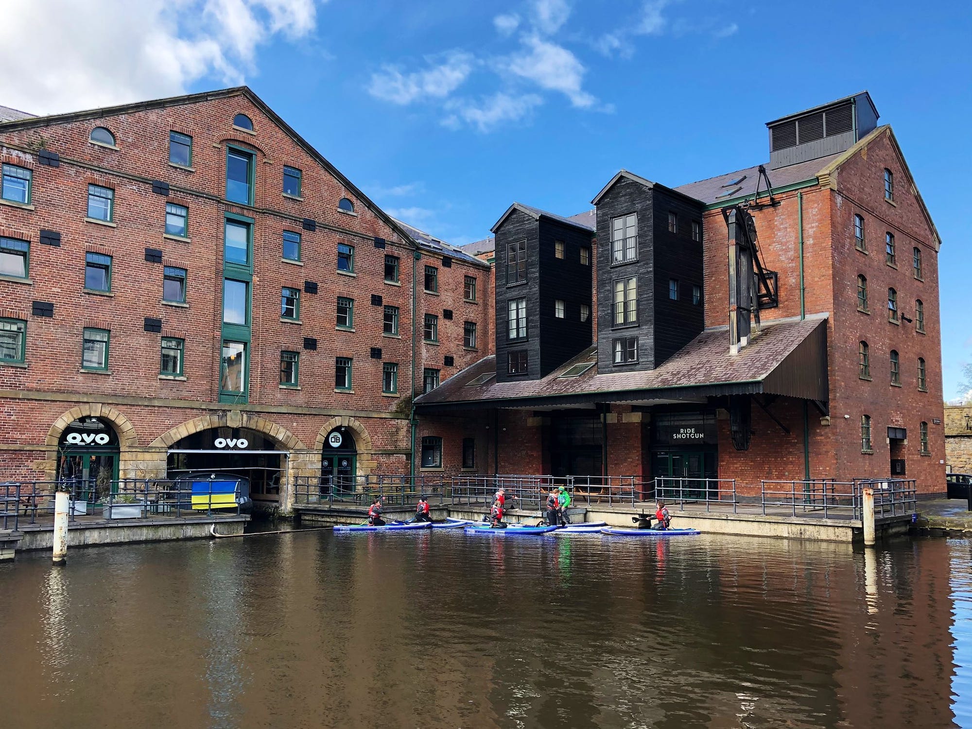 Borne back ceaselessly into Sheffield’s canal past