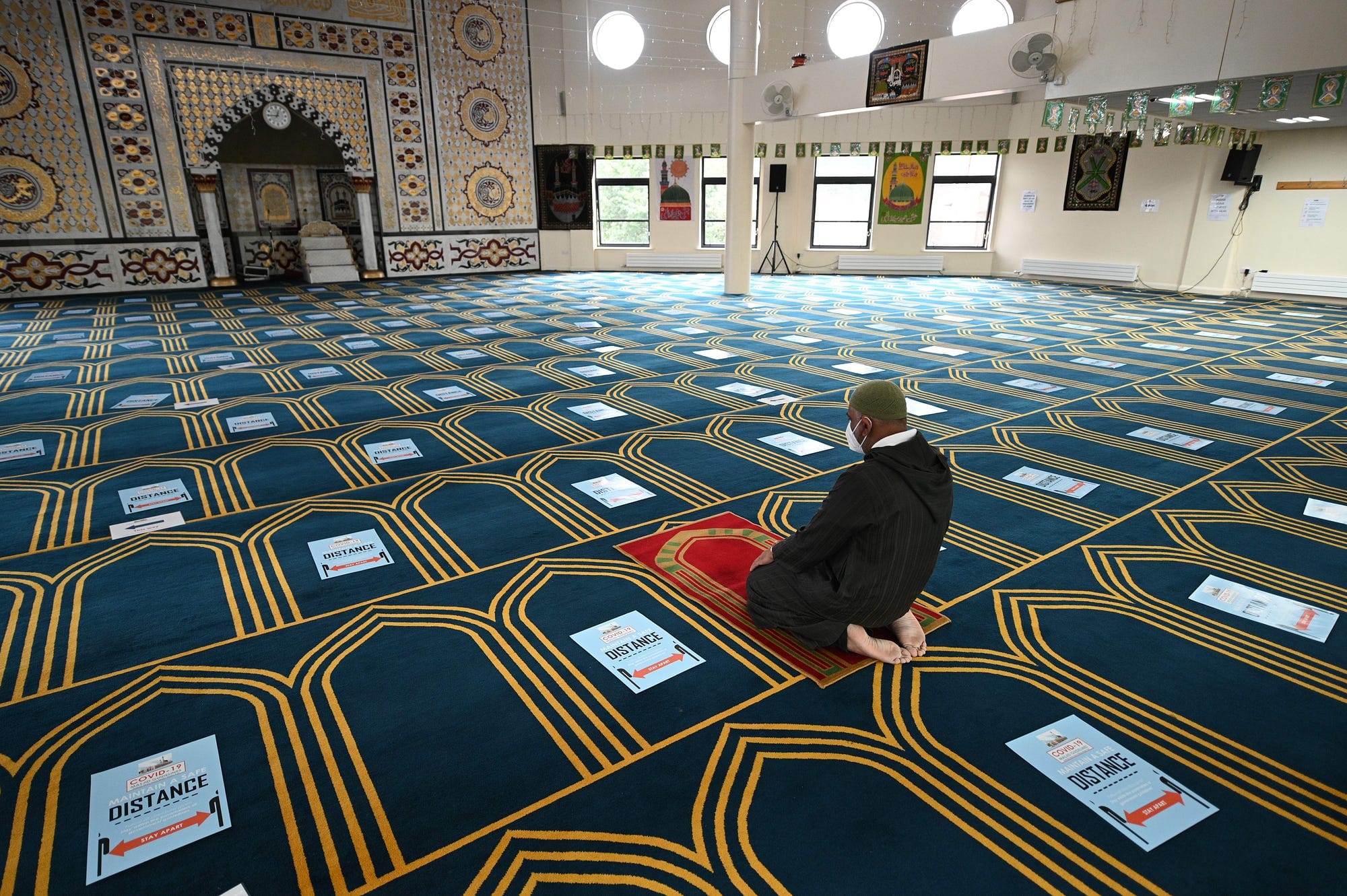 Sharing iftar at Sheffield’s biggest mosque