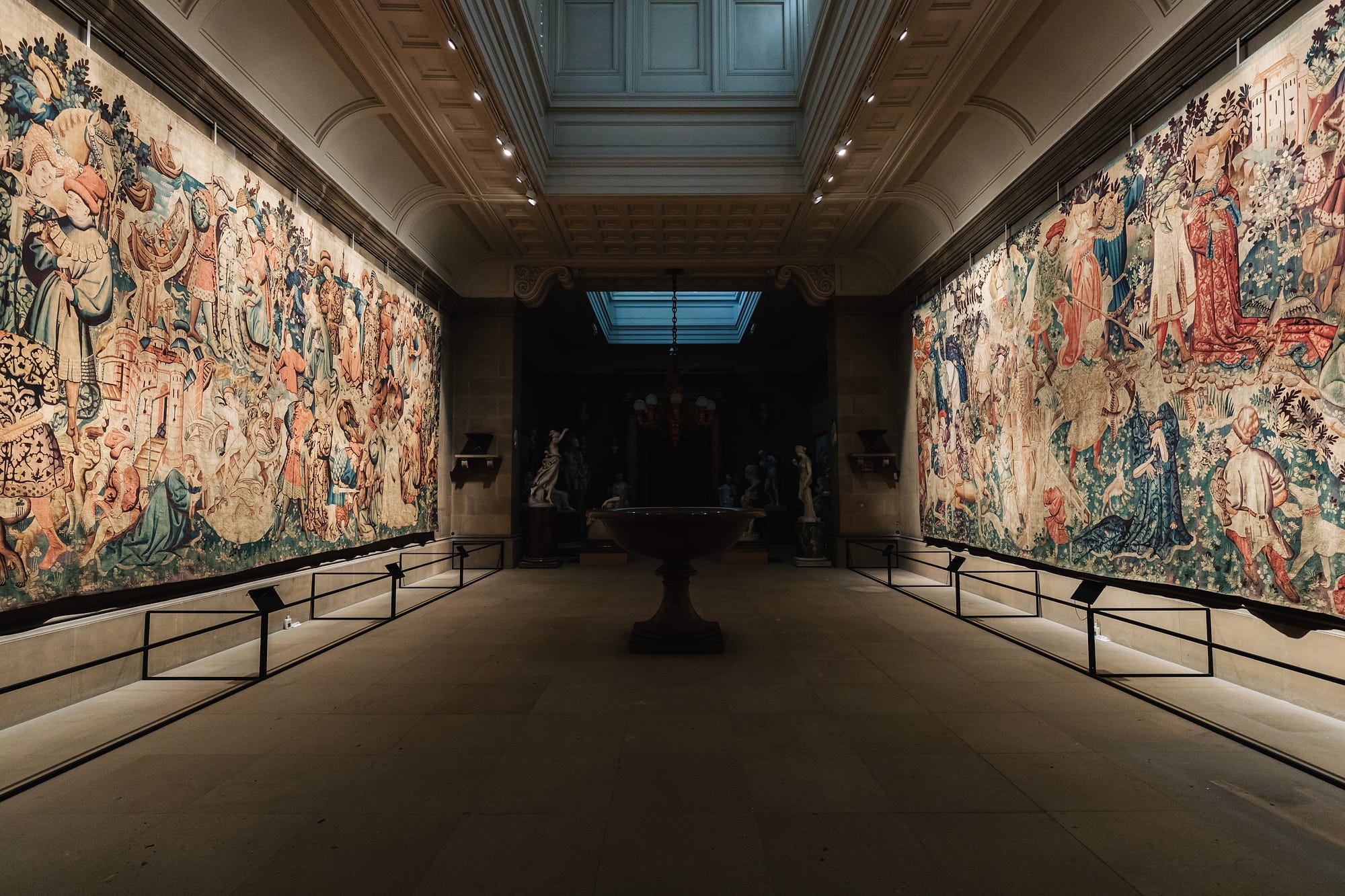 Death, taxes and the Devonshire hunting tapestries