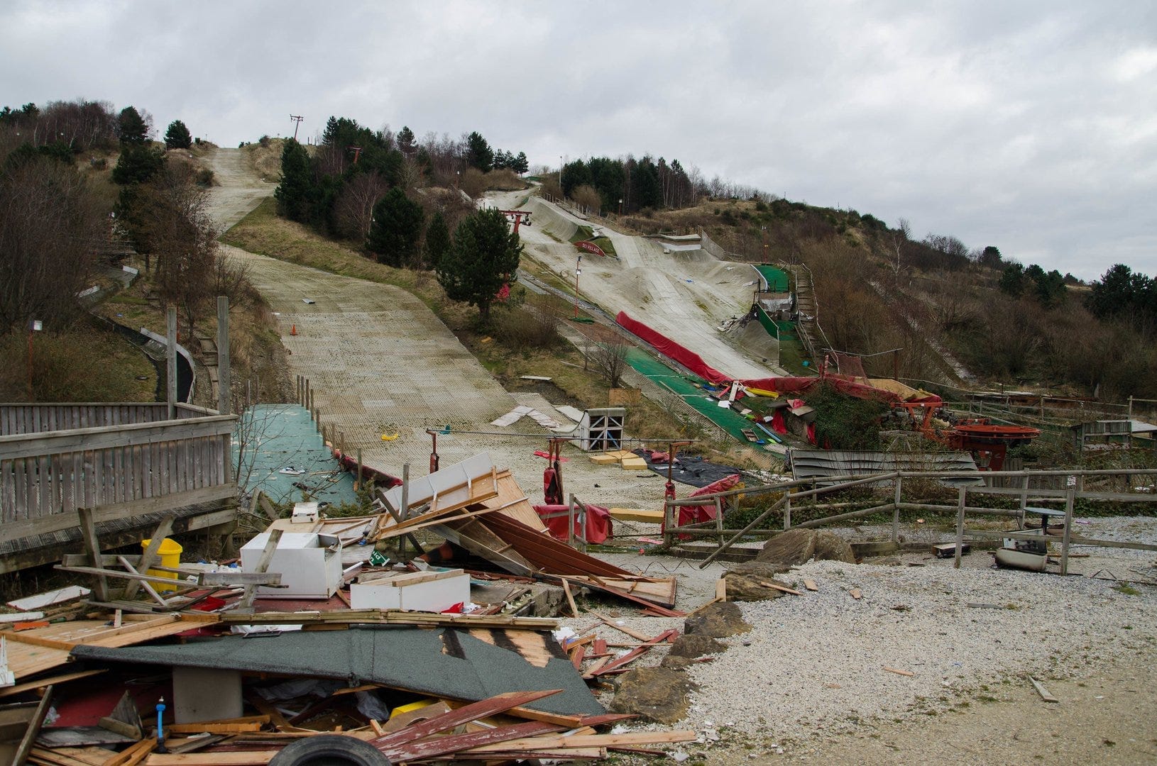 The rise and fiery fall of Sheffield Ski Village