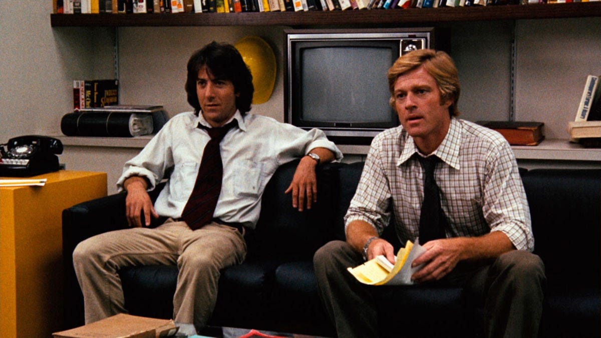 All The President’s Men, if it were set in a modern-day UK newsroom