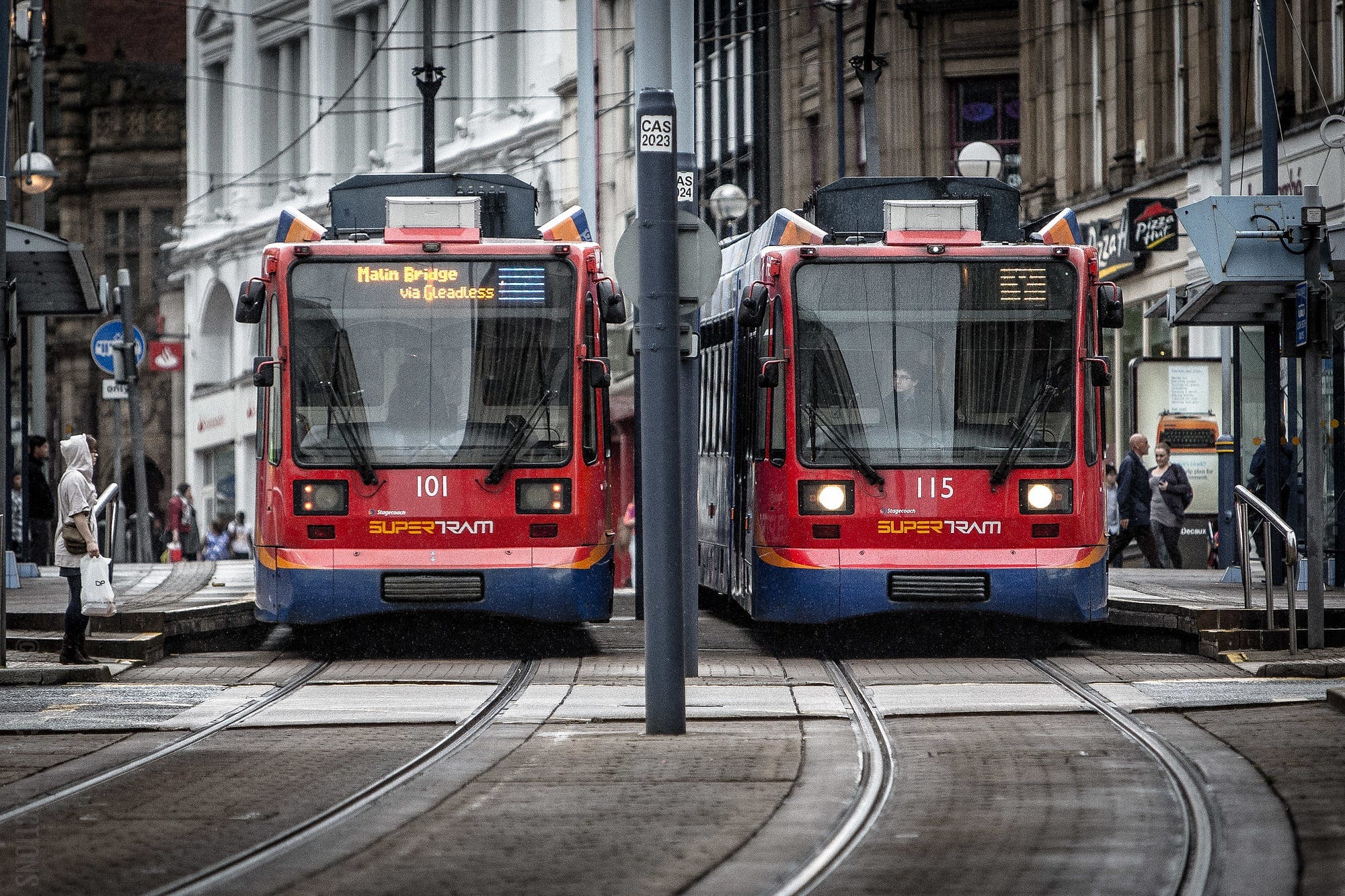 A tram track disaster and why you should never wear sandals in a bar