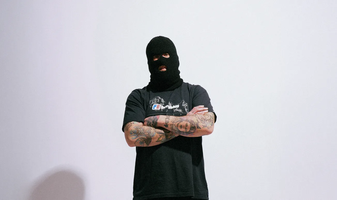 ‘Guinness is my Yakult’: Artist Melville the Third is the faceless face of lad culture